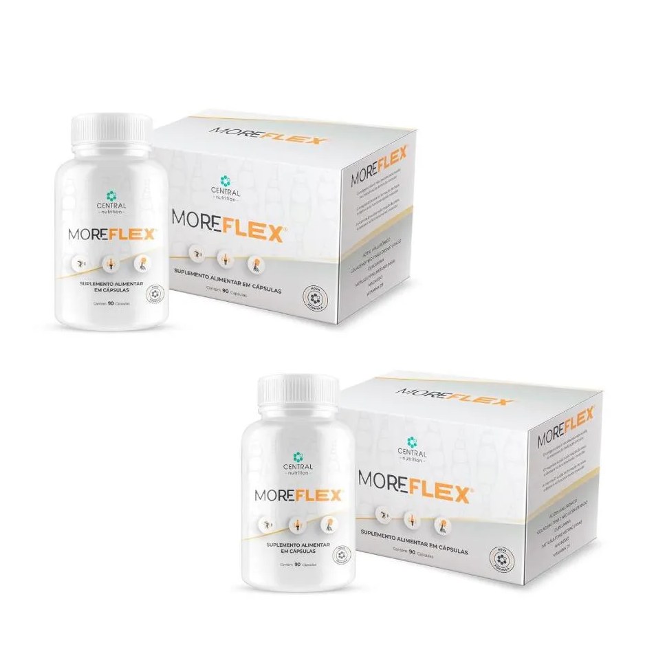 Kit com 2 Moreflex 90 cápsulas - Central Nutrition