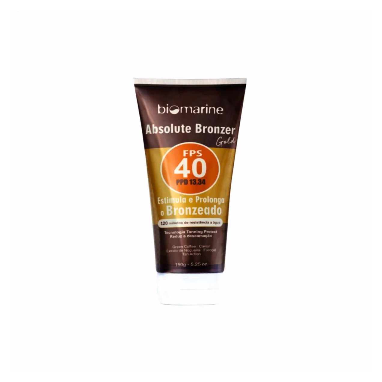 Biomarine Bronzeador e Protetor Sun Marine Fps 40 150G