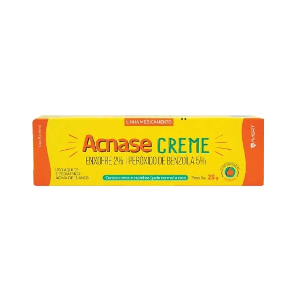 Acnase Creme para Cravos, Espinhas e Acne 25g - Biolab