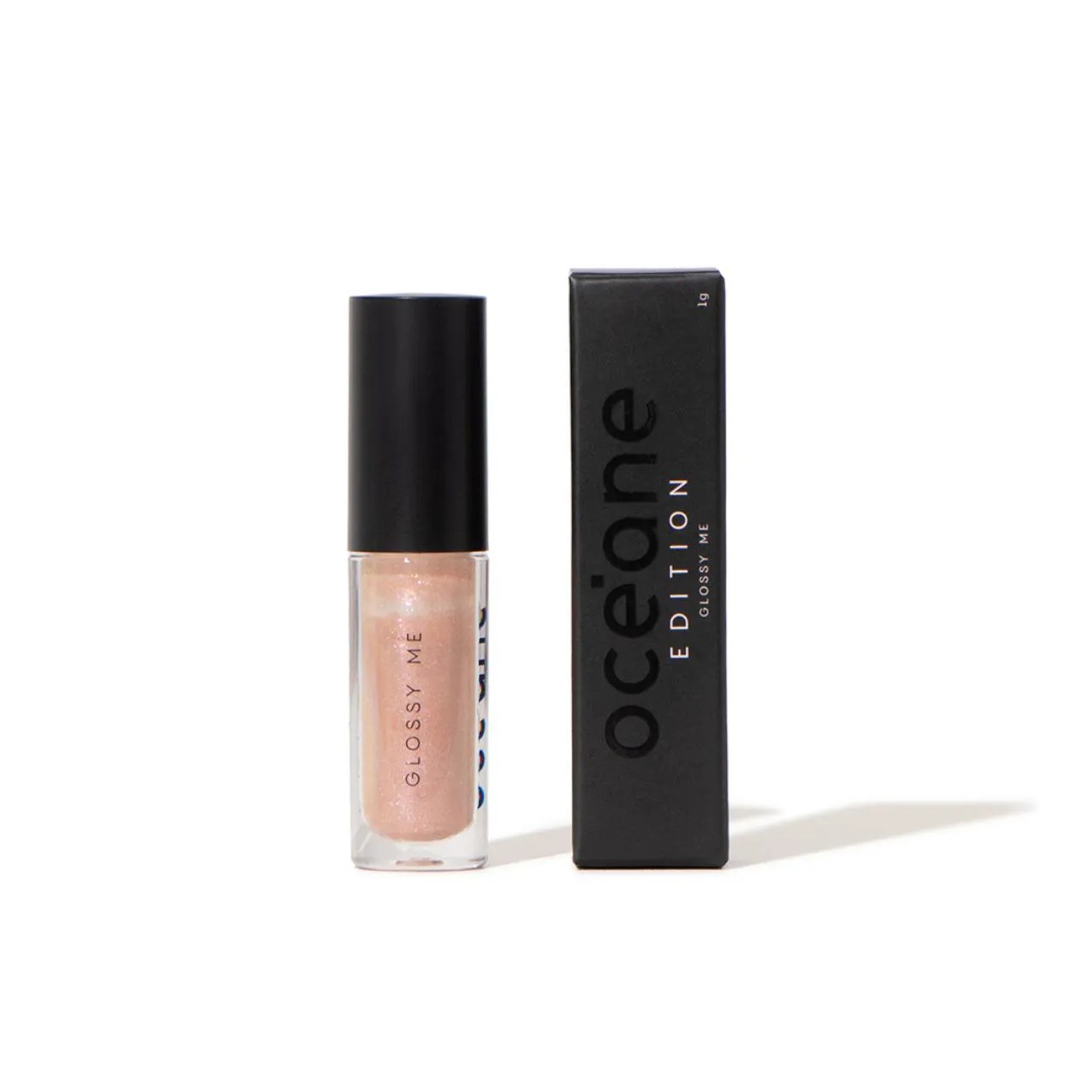 Mini Brilho Labial Oceane Glossy Me Glazed Transparente 1g