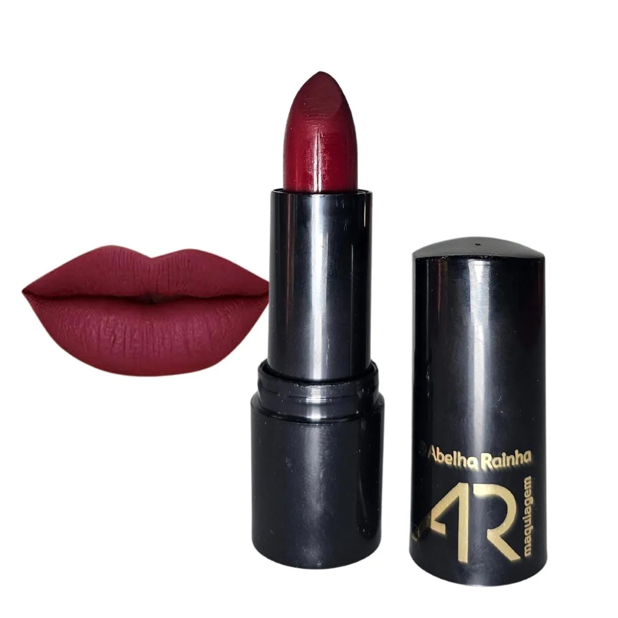 Batom Bouquet de Rubis Retinol-like Ar Maquiagem Abelha Rainha 3,8g