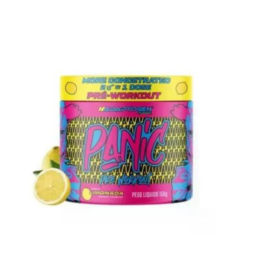 Panic Pre Workout Adaptogen Limonada 150g