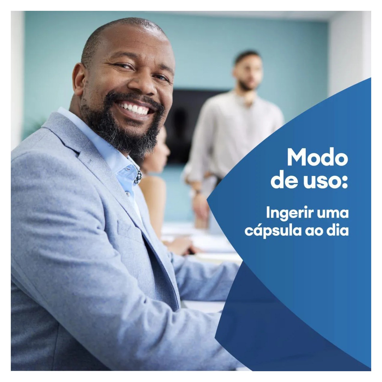 Polivitamínico bwell Homem Senior 50+ 30 Cápsulas