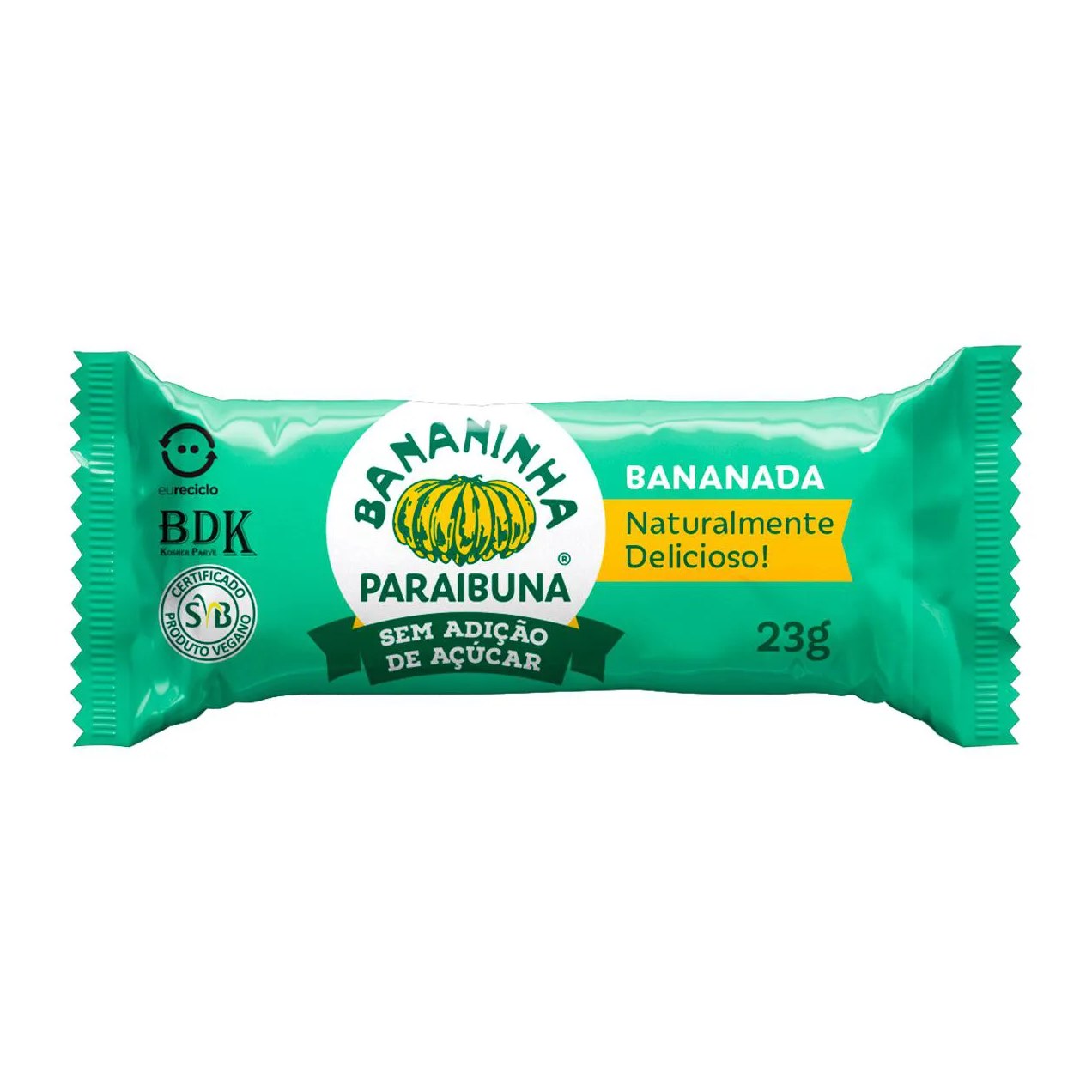 Bananinha Paraibuna Sem Açúcar 23G