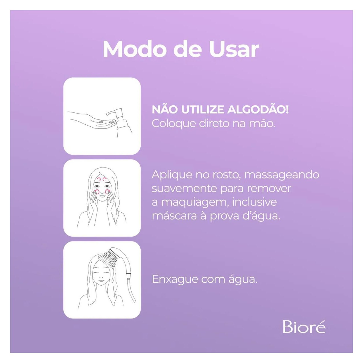 Demaquilante Bioré Make Up Remover 150ml