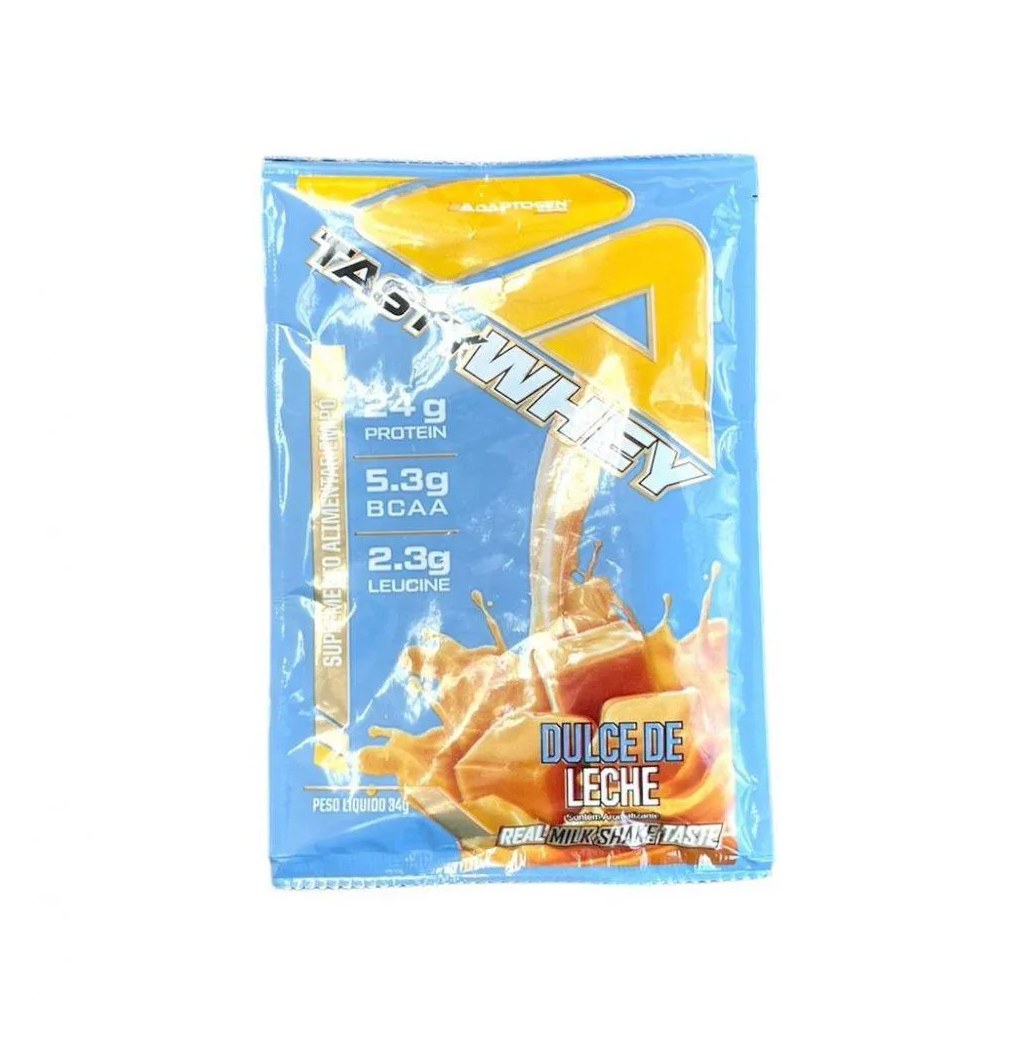Tasty Whey Sachê - Sabor: Dulce de Leche (34g)