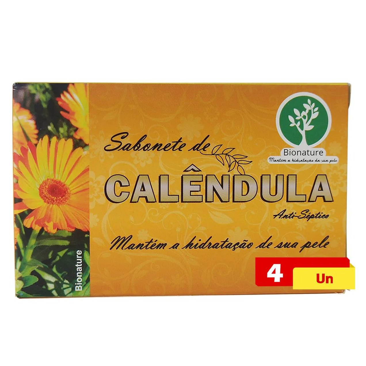 Sabonete de Calêndula 4 X 110g Bionature