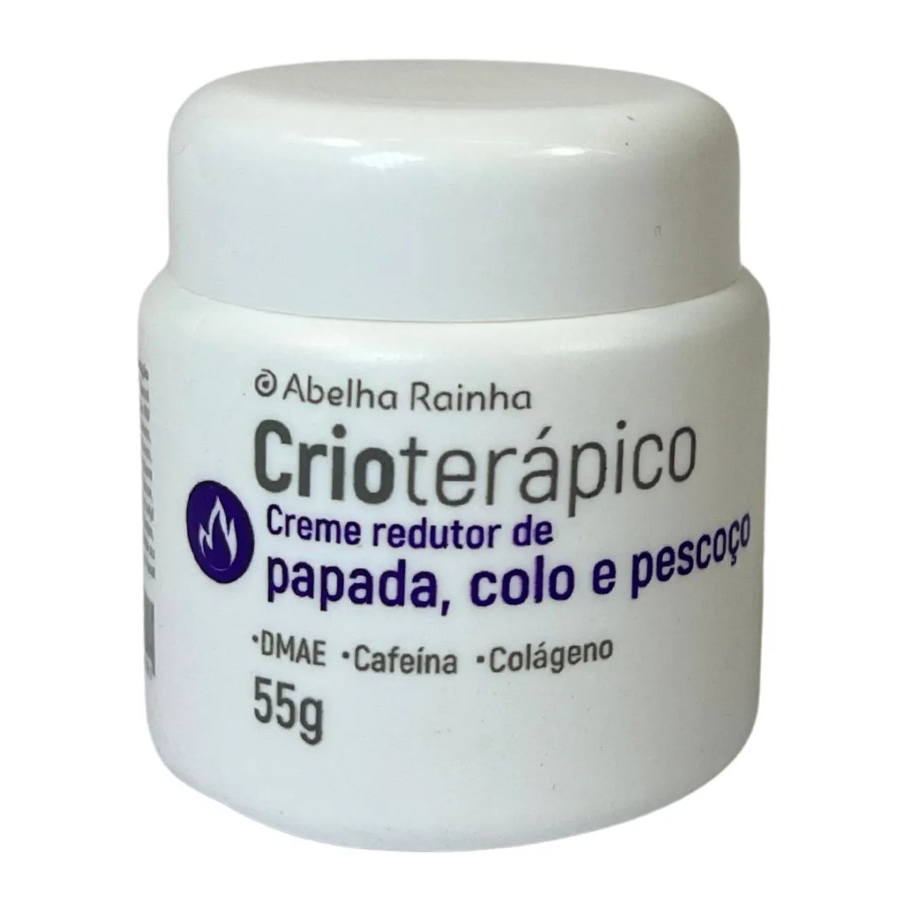 Creme Redutor de Papada, Colo e Pescoço Crioterápico Abelha Rainha 55g