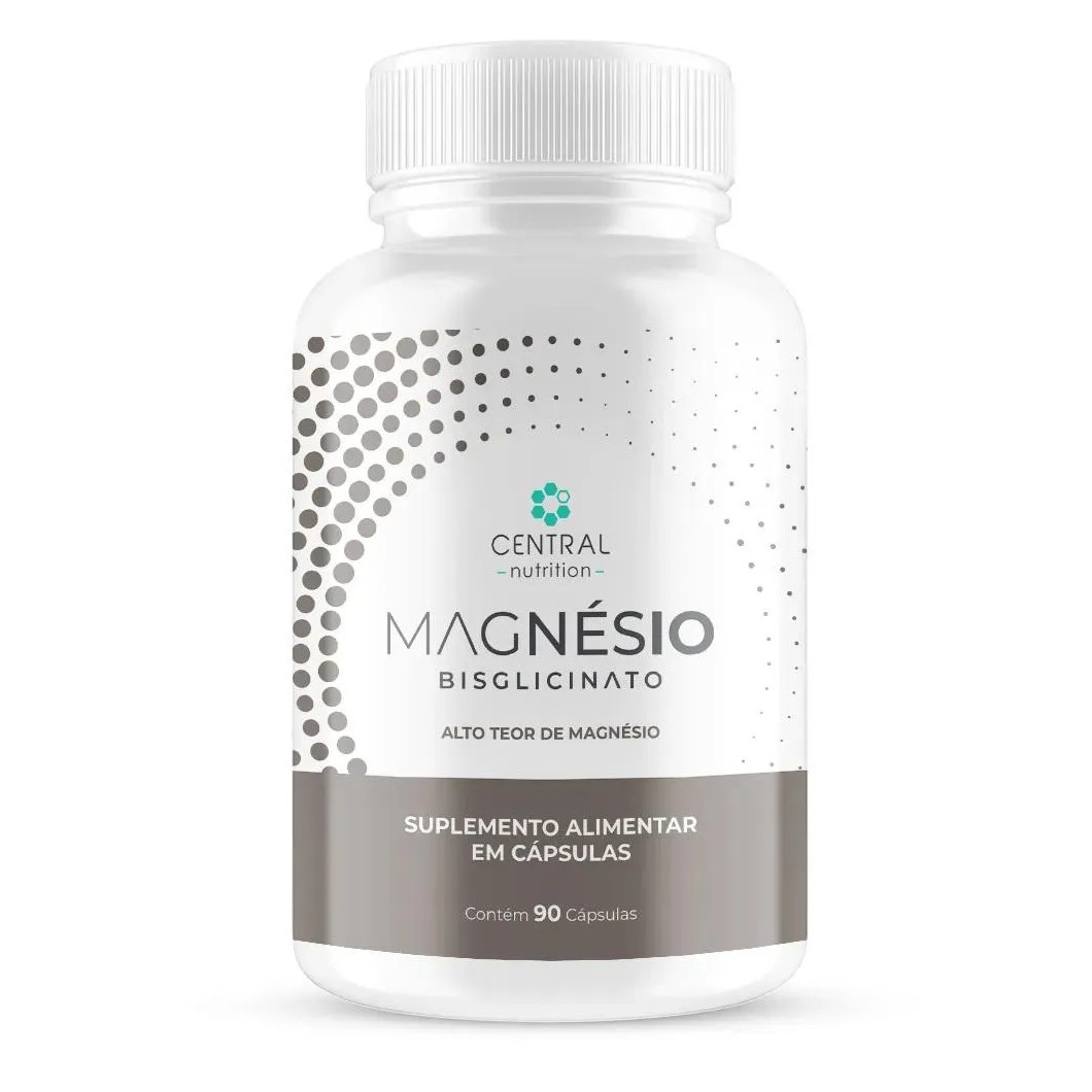 Magnésio Bisglicinato - 90 Cápsulas