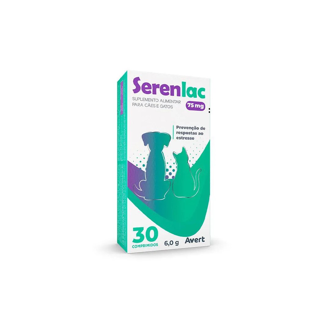 Serenlac - 75mg - 30 comprimidos