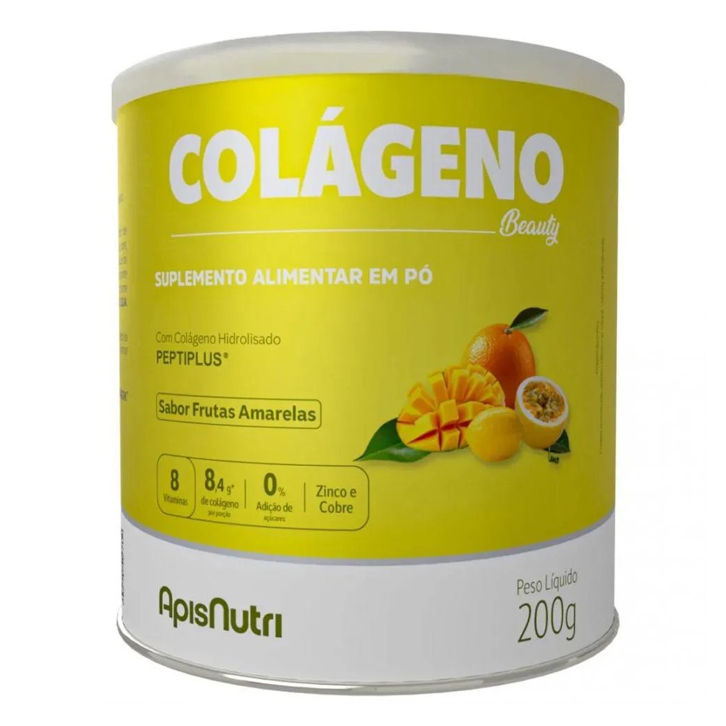 Colágeno Hidrolisado Beauty Complex (200G) - Sabor: Frutas Amarelas