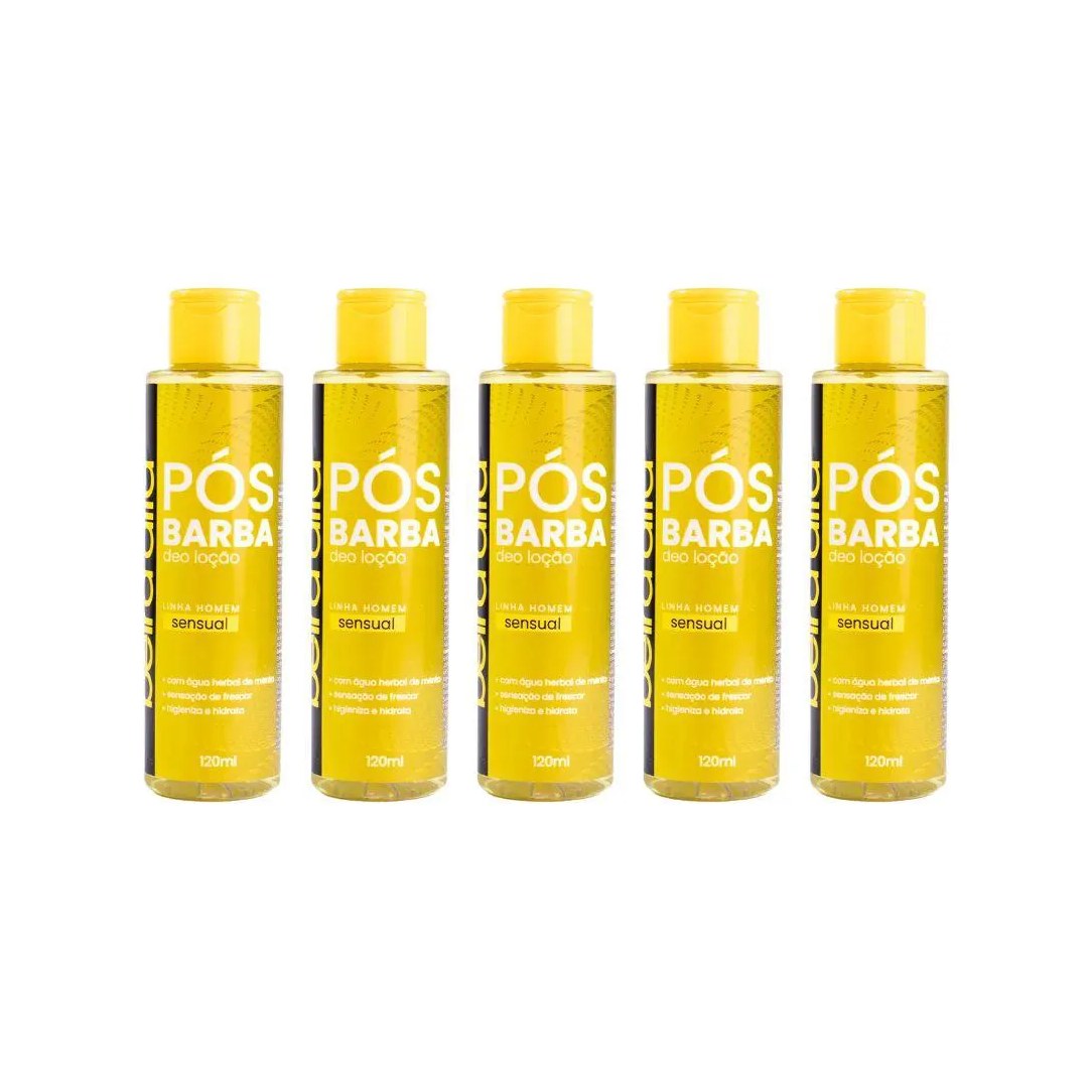 Loçao Pos Barba Beira Alta 120ml Sensual - Kit C / 5un