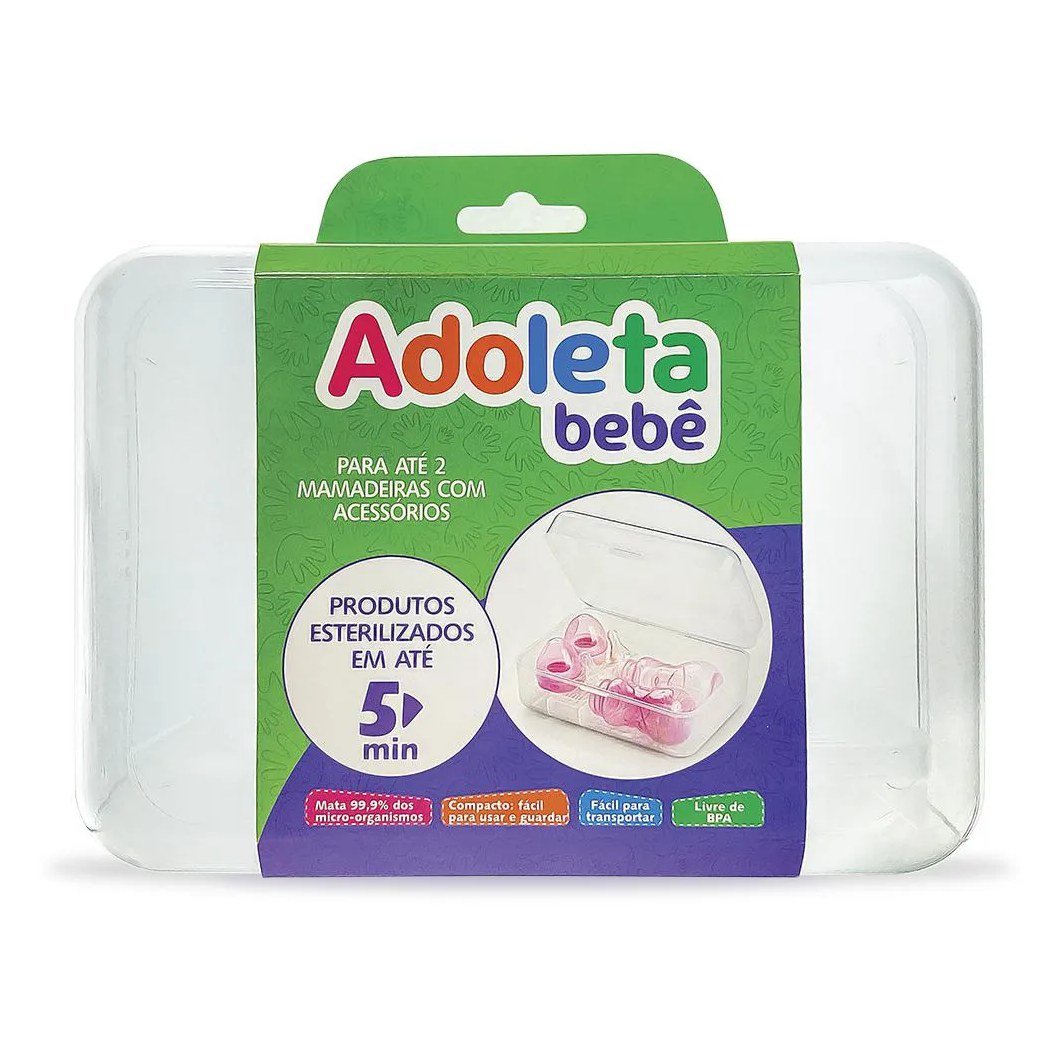 Esterilizador de Mamadeiras para Micro - Ondas - Adoleta