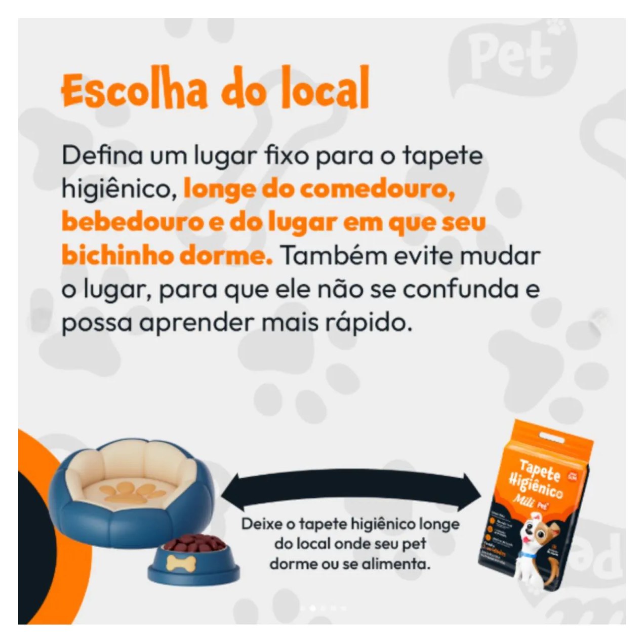 Kit C3 Tapete Higiênico C/ 7 Unidades - Mili Pet