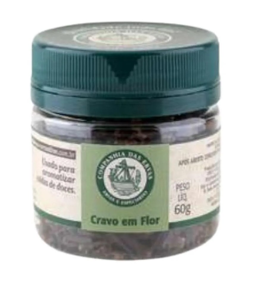 Kit 3X: Cravo em Flor Companhia das Ervas 60G