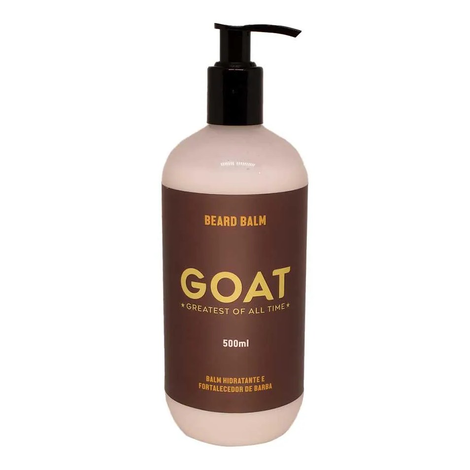 Beard Balm Goat 500ml - Hidratante Fortalecedor de Barba Caballeros
