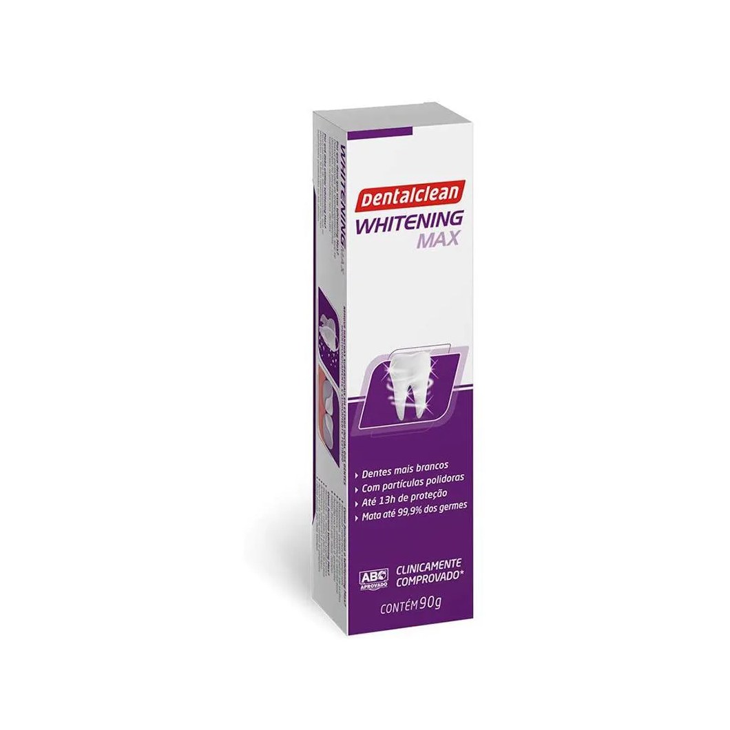 DENTALCLEAN WHITENING MAX GEL DENTAL 90G
