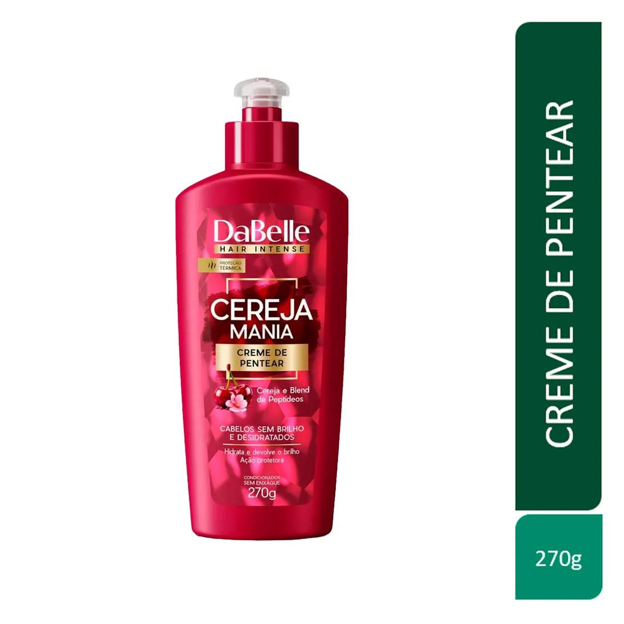 Creme de Pentear DaBelle Cereja Mania 270g
