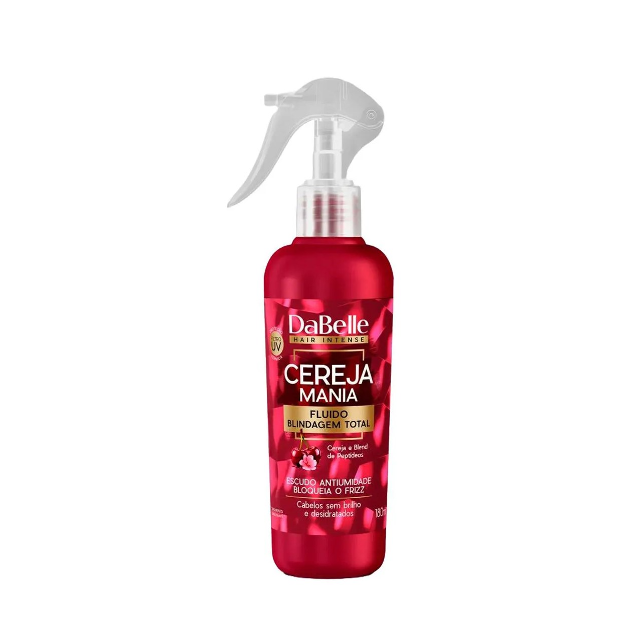 Fluido Blindagem Total Antifrizz DaBelle Cereja Mania 180ml