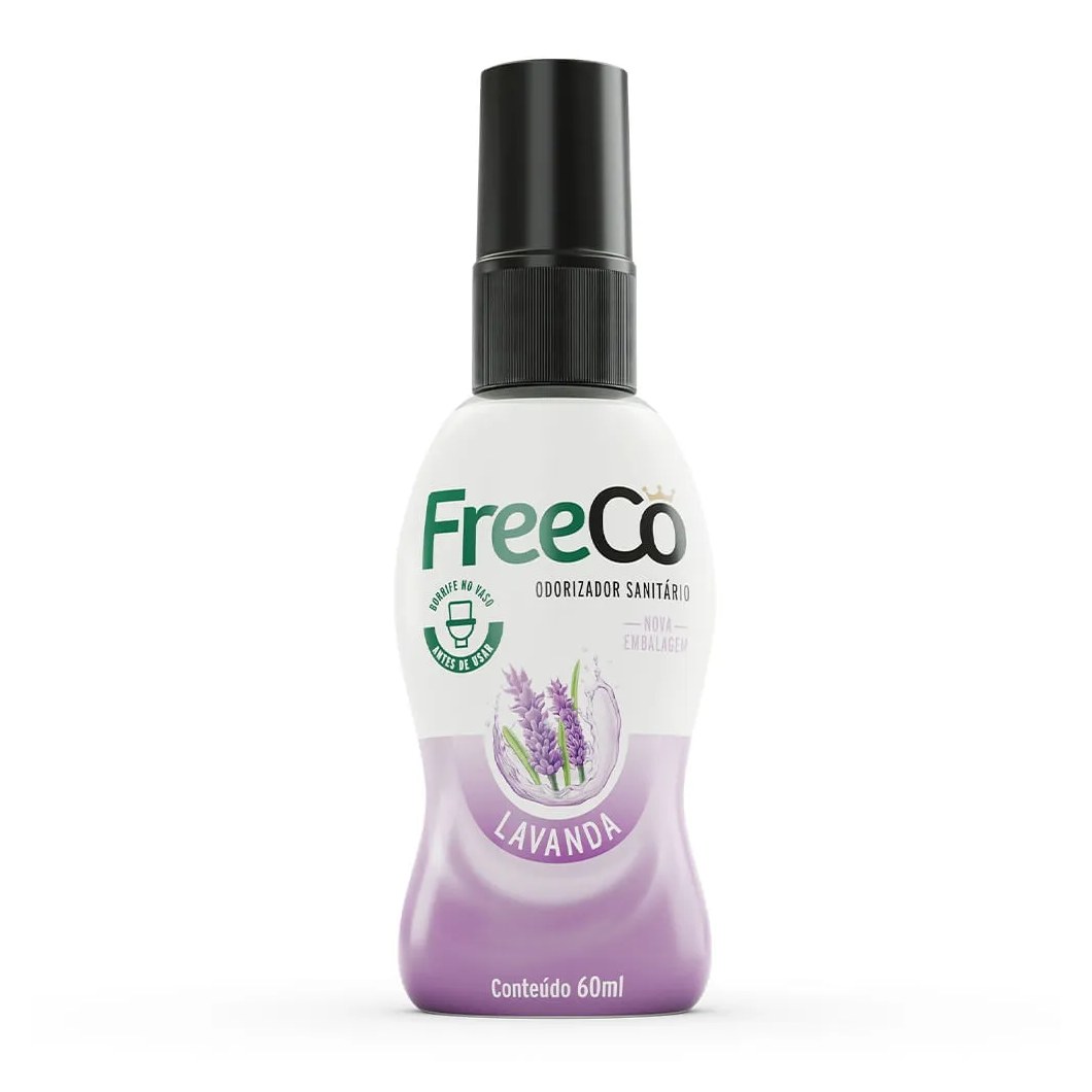 Bloqueador De Odores Sanitarios Freeco 60ml Lavanda