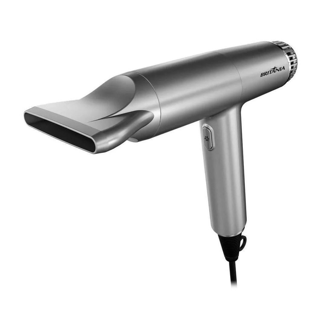 Secador De Cabelos Britânia 1600W Mais Silencioso - 110V