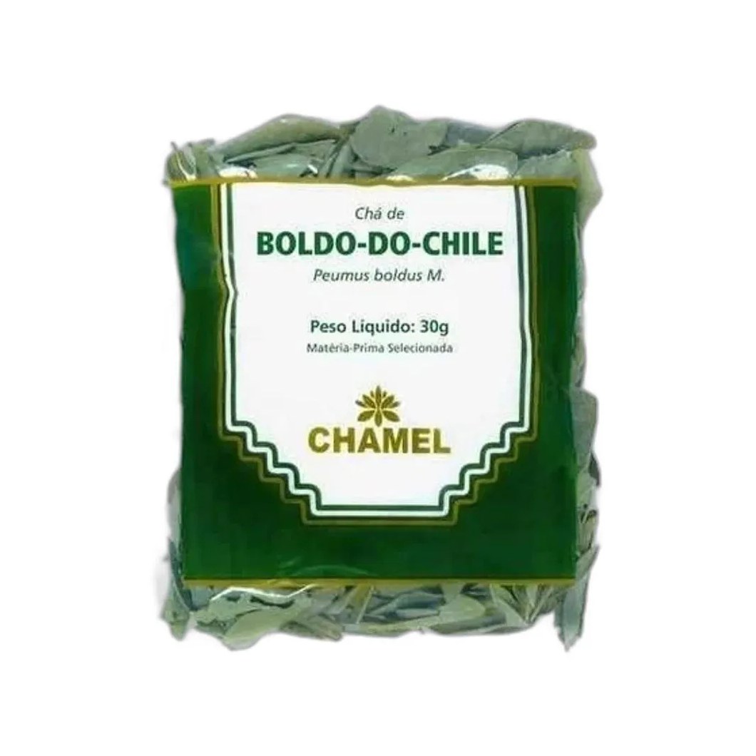 Chá Pacote Boldo Do Chile Folhas 30G - Chamel