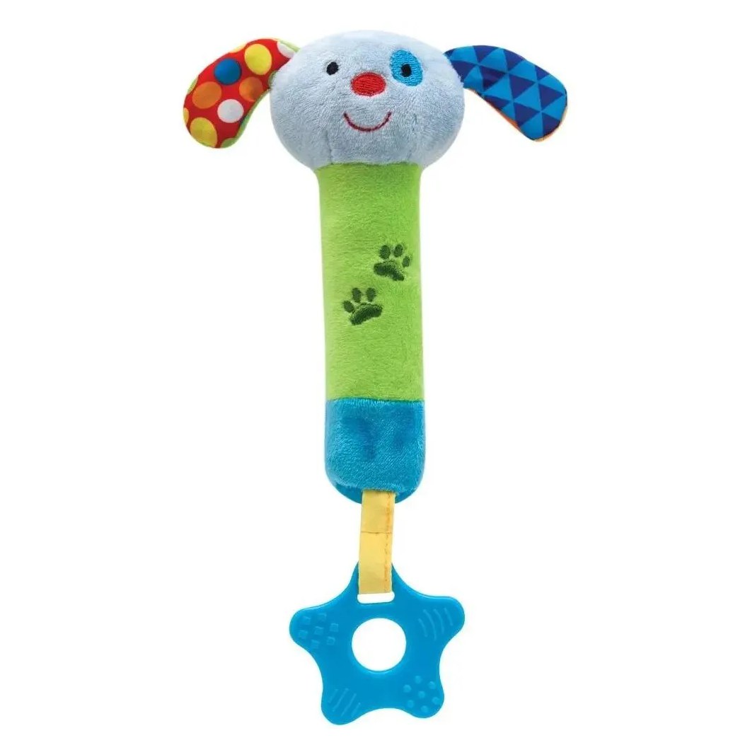 Cachorro Com Mordedor Happy Zoo +3M Buba