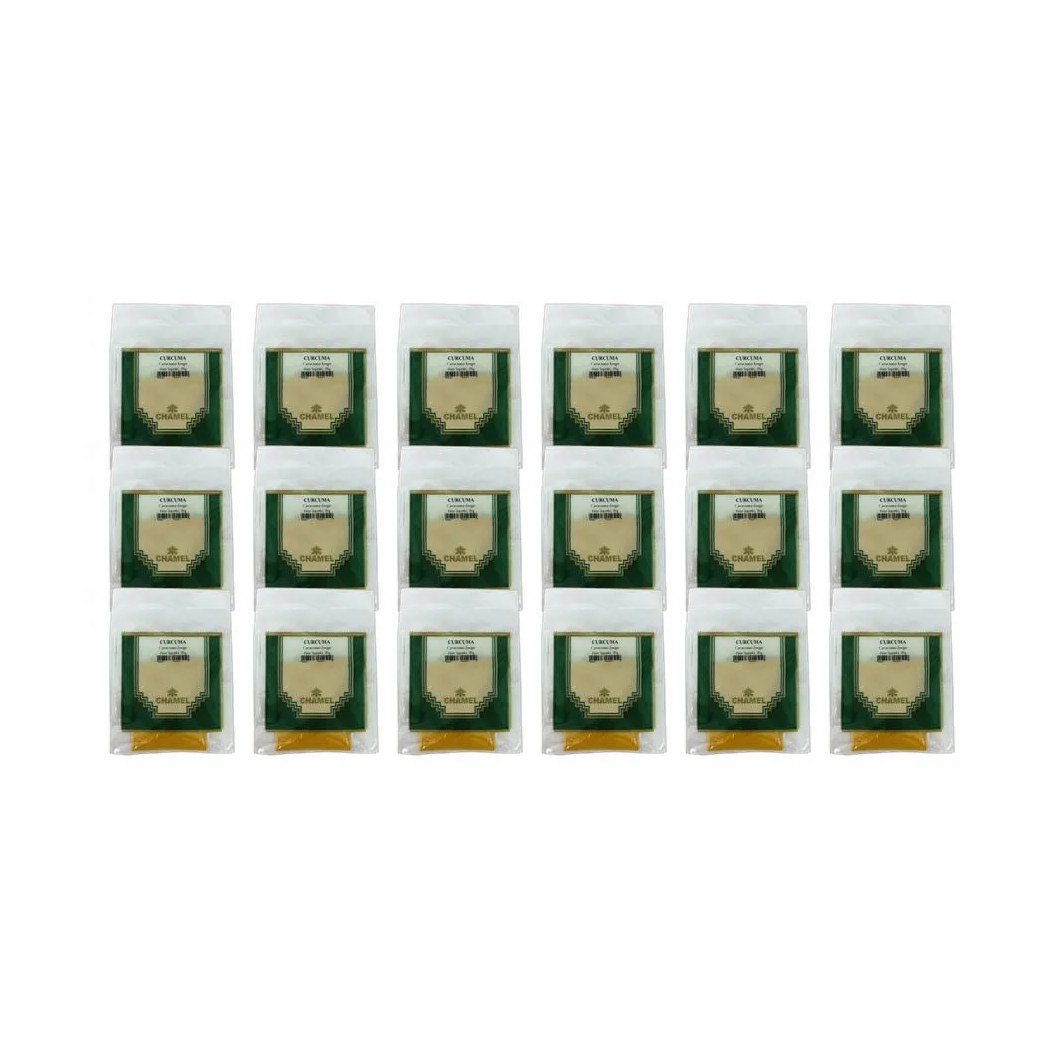 Kit 18X Pacote De Curcuma 30G - Chamel