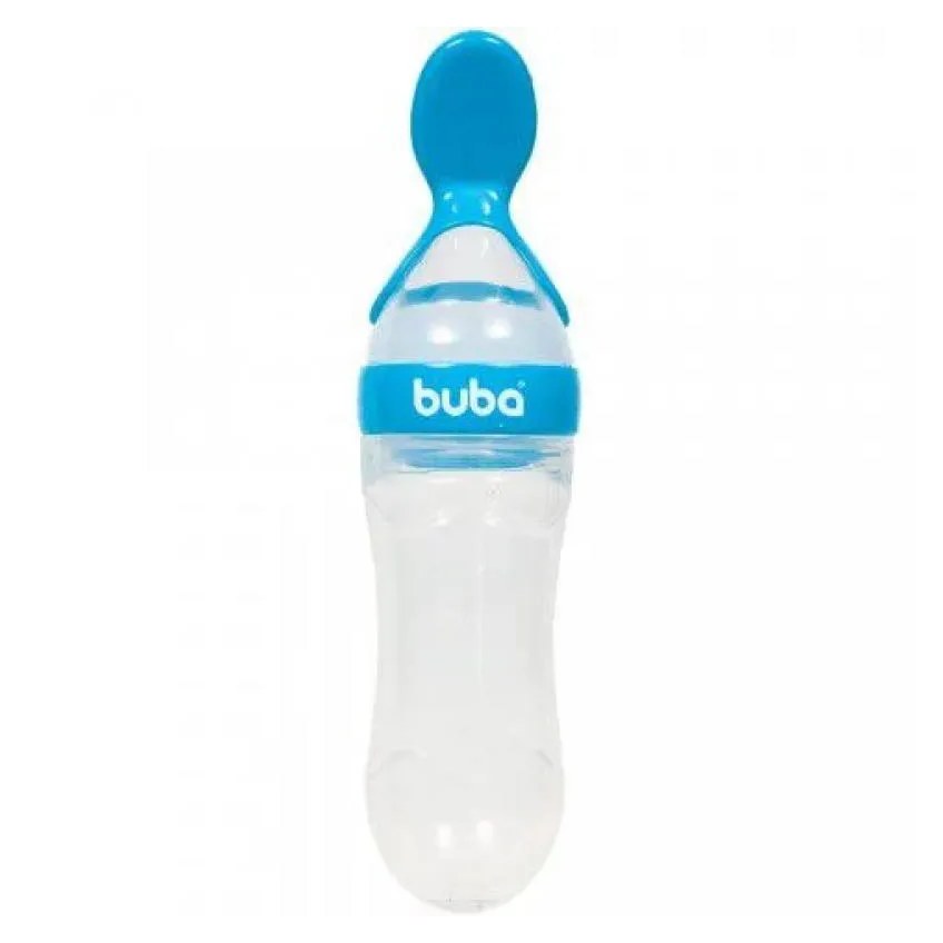 Colher Dosadora Para Papinha Azul Buba