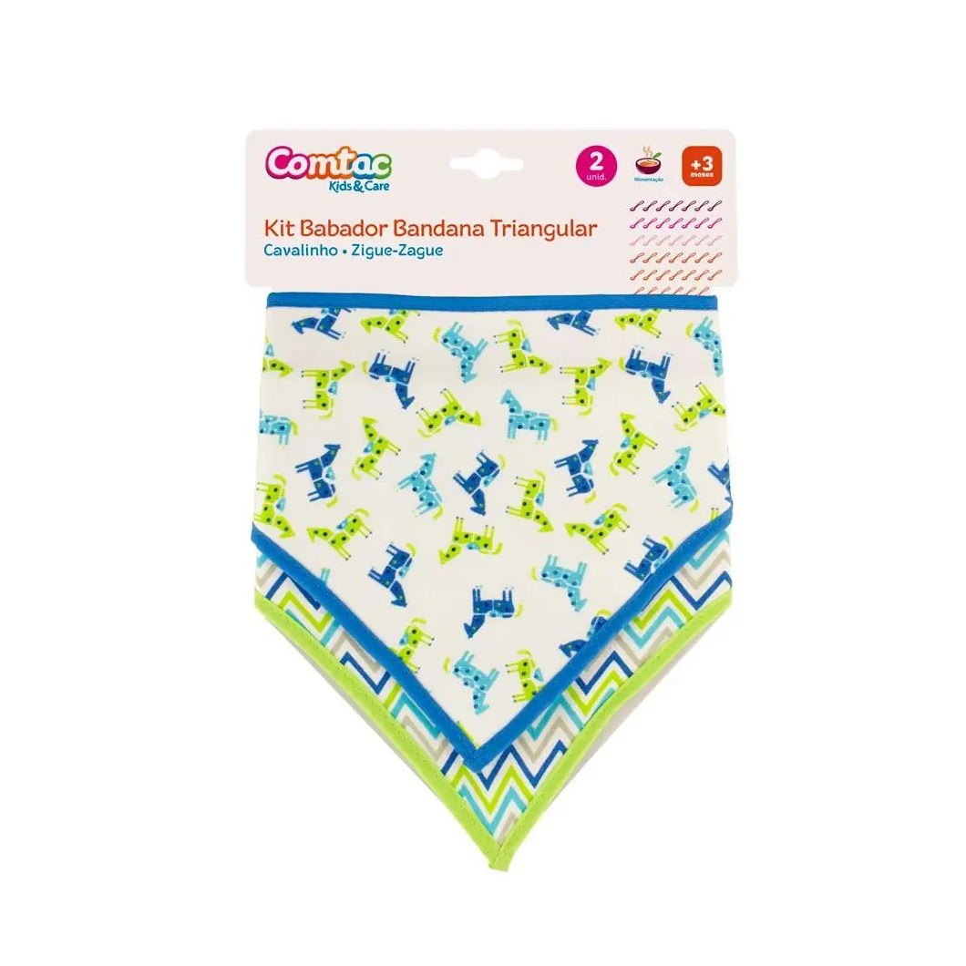 Babador Bandana 2Und Zigzag Comtac Kids