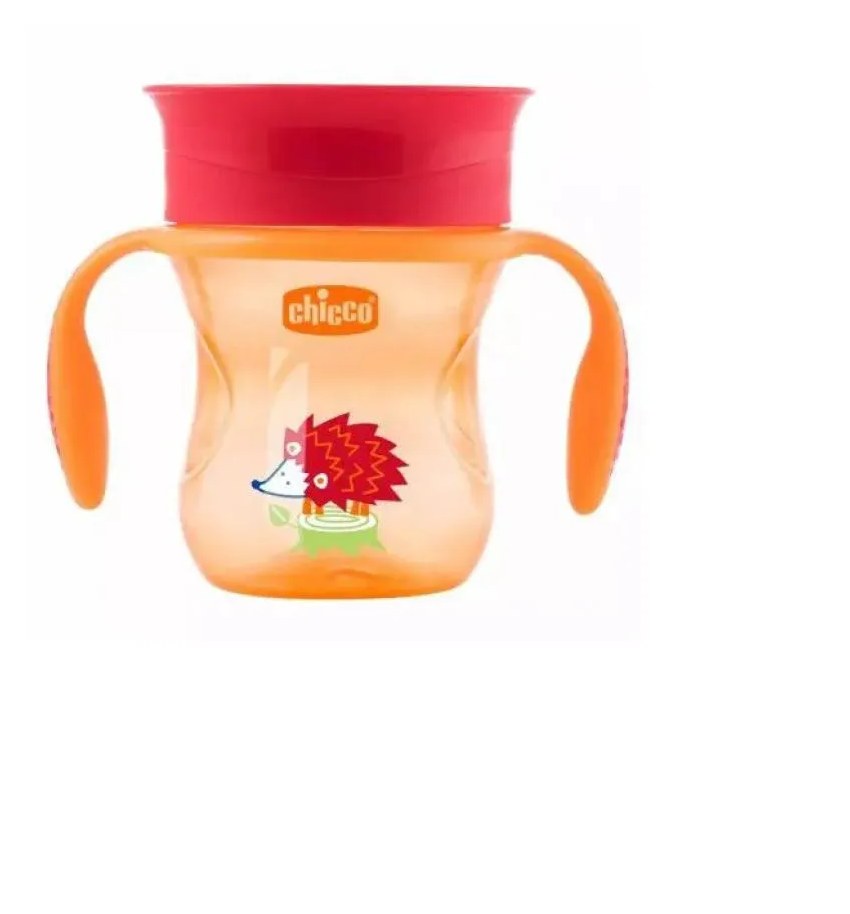 Copo Perfect Cup Laranja 200Ml +12M 360º Chicco