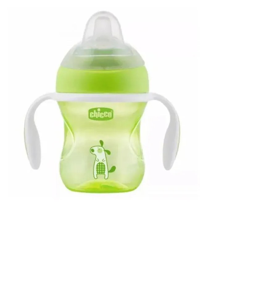 Copo Transition Cup 200Ml +4M Verde Chicco