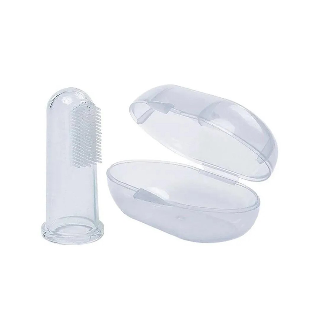 Escova Massageadora Gengivas Baby Bath Clingo