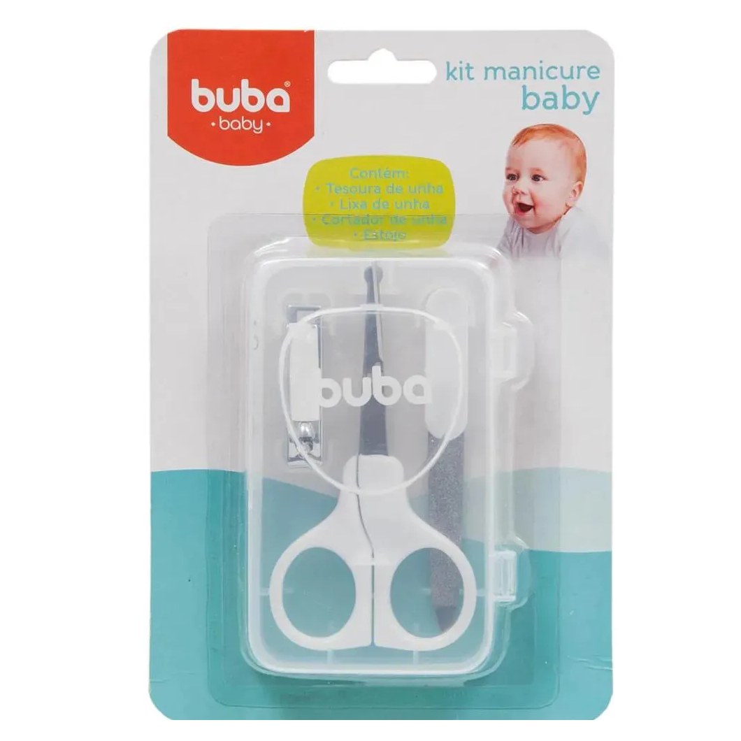 Kit Manicure Baby com Estojo Buba