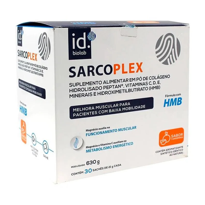 Suplemento Alimentar Sarcoplex 30 Sachês - Biolab