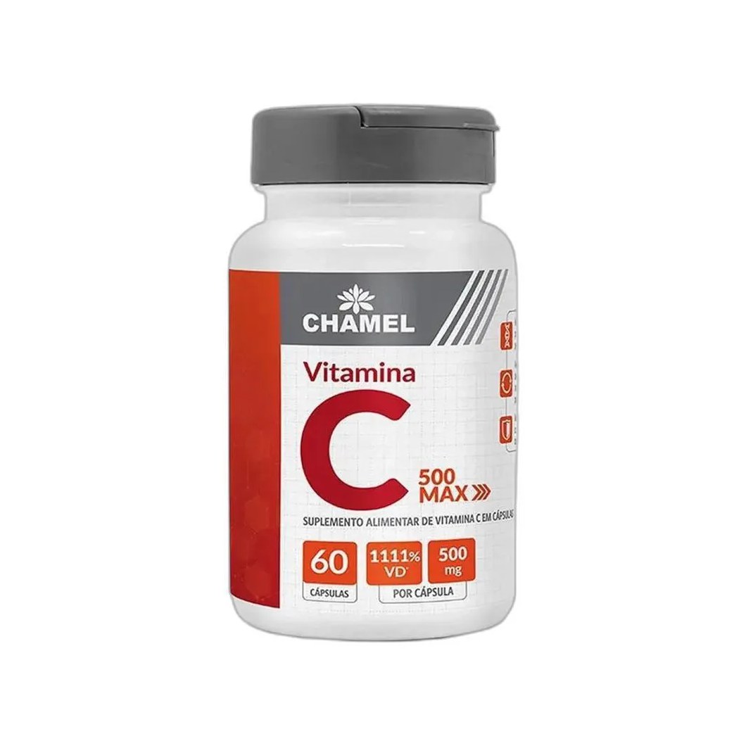 Max Vitamina C 500Mg 60 Cps - Chamel