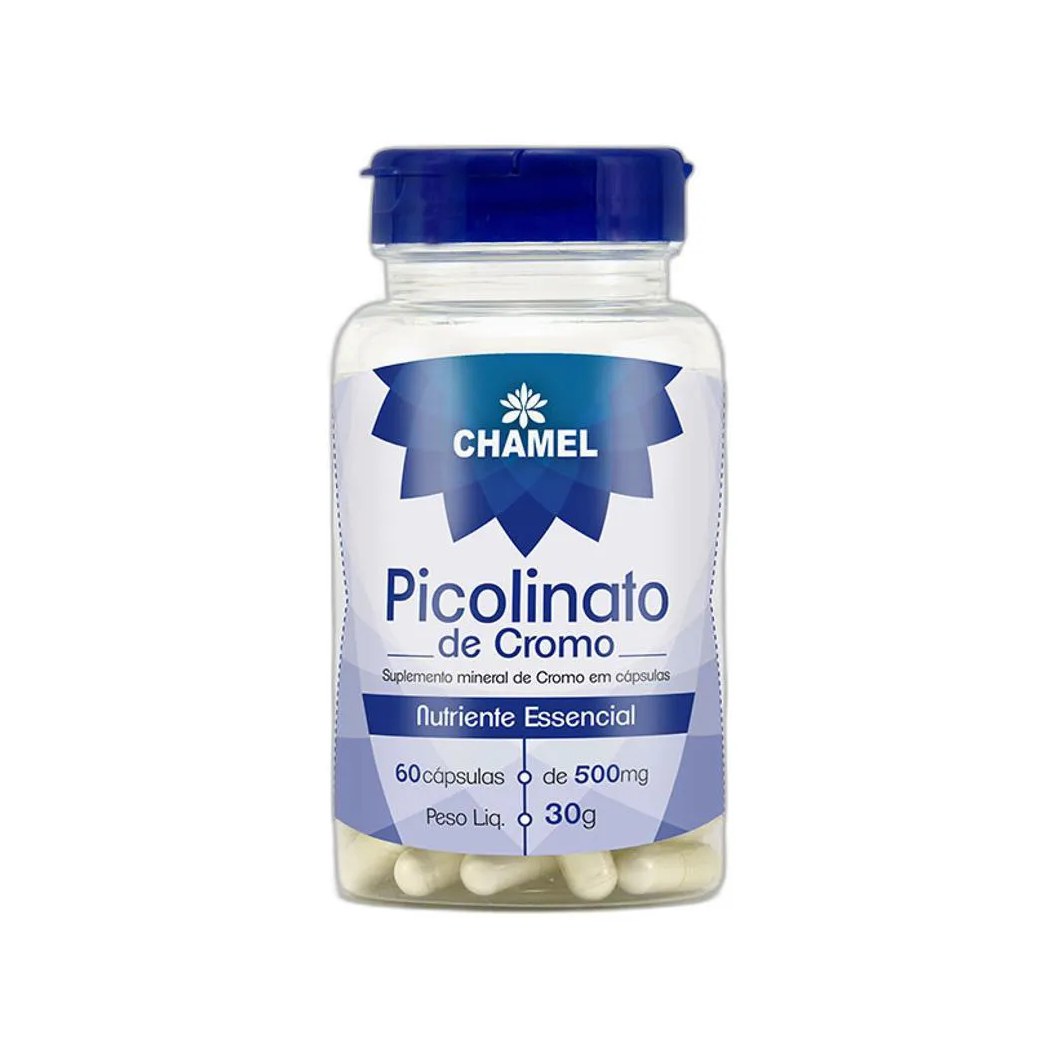 Vitamina Picolinato de Cromo 60 Cps - Chamel