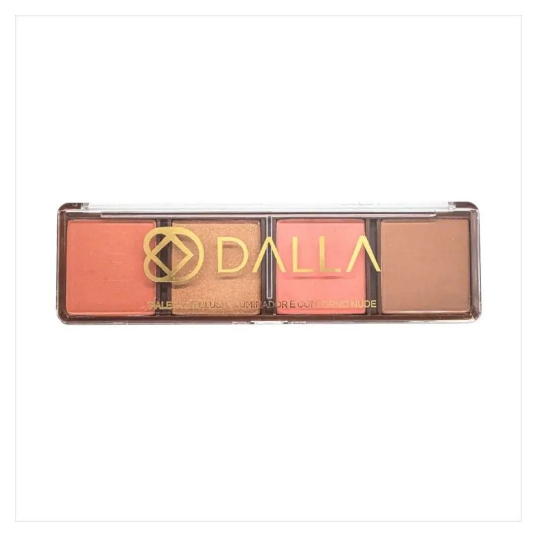 Dalla Paleta Blush Iluminador e Contorno Nude 14G