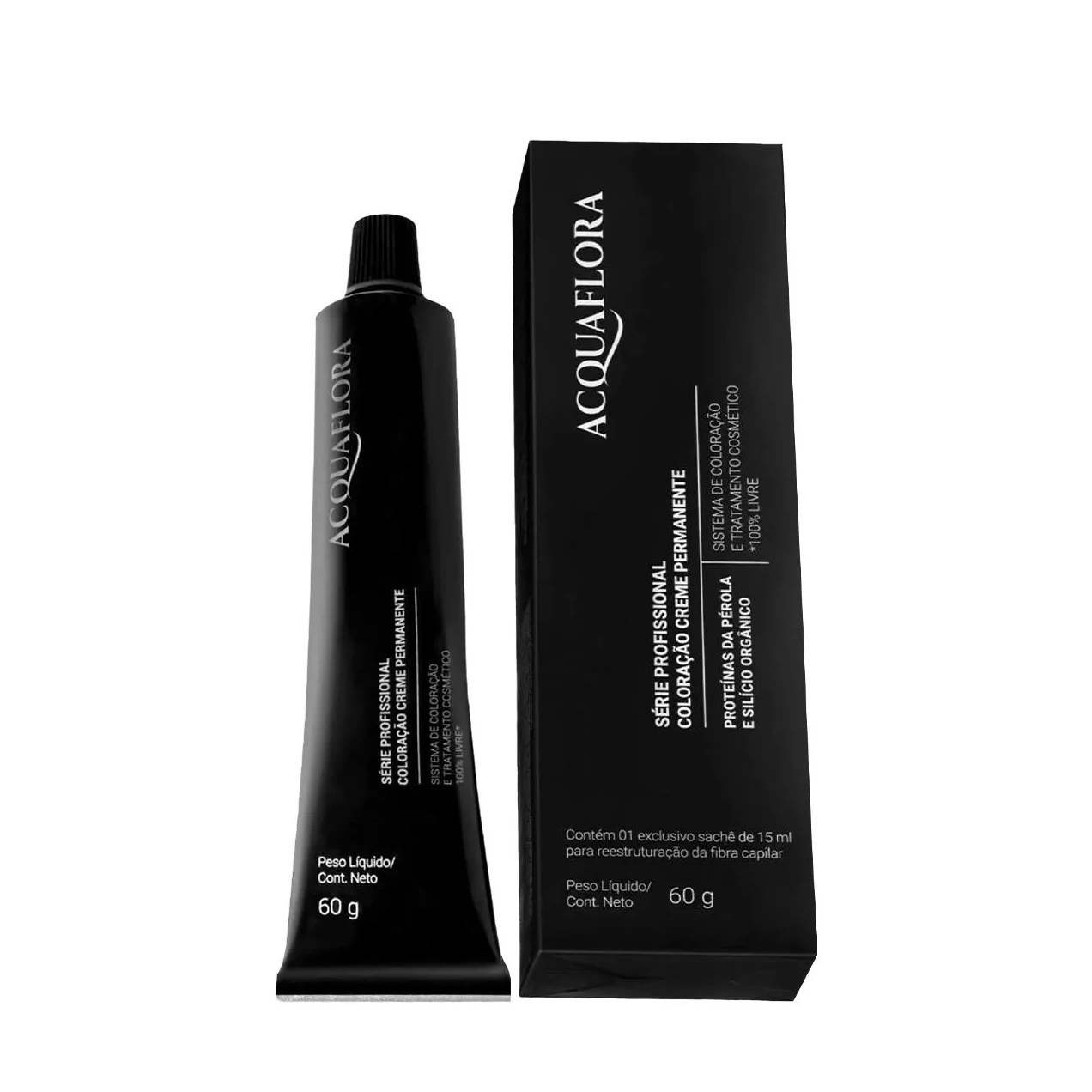 Acquaflora 5.1 Castanho Claro Acinzentado - Coloração Permanente 60g