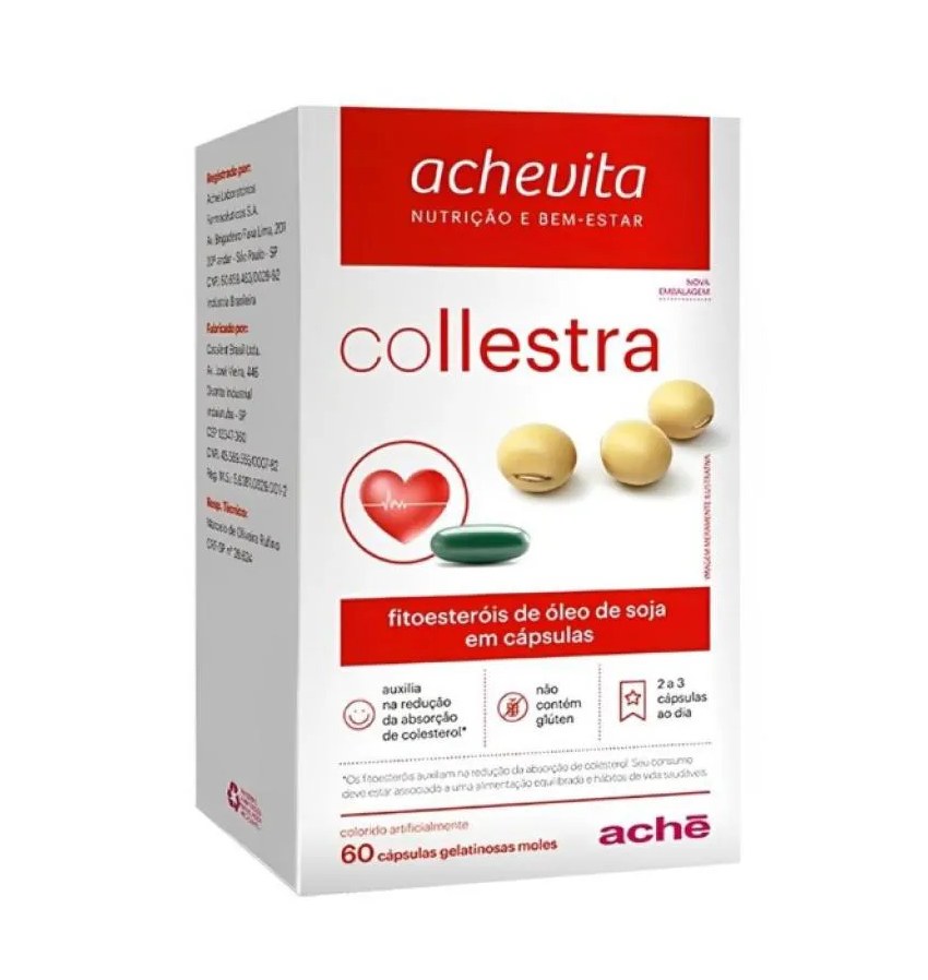 Collestra Suplemento Alimentar Aché 60Cps