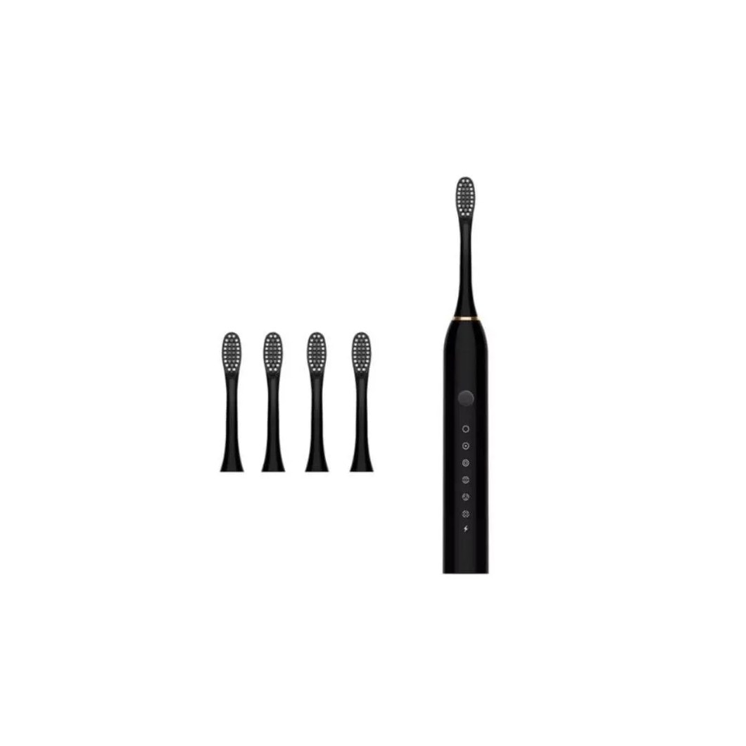 Escova de Dentes Elétrica Ipx7 com Cabeça Substituivel Inteligente Ultrassônico à Prova D'água