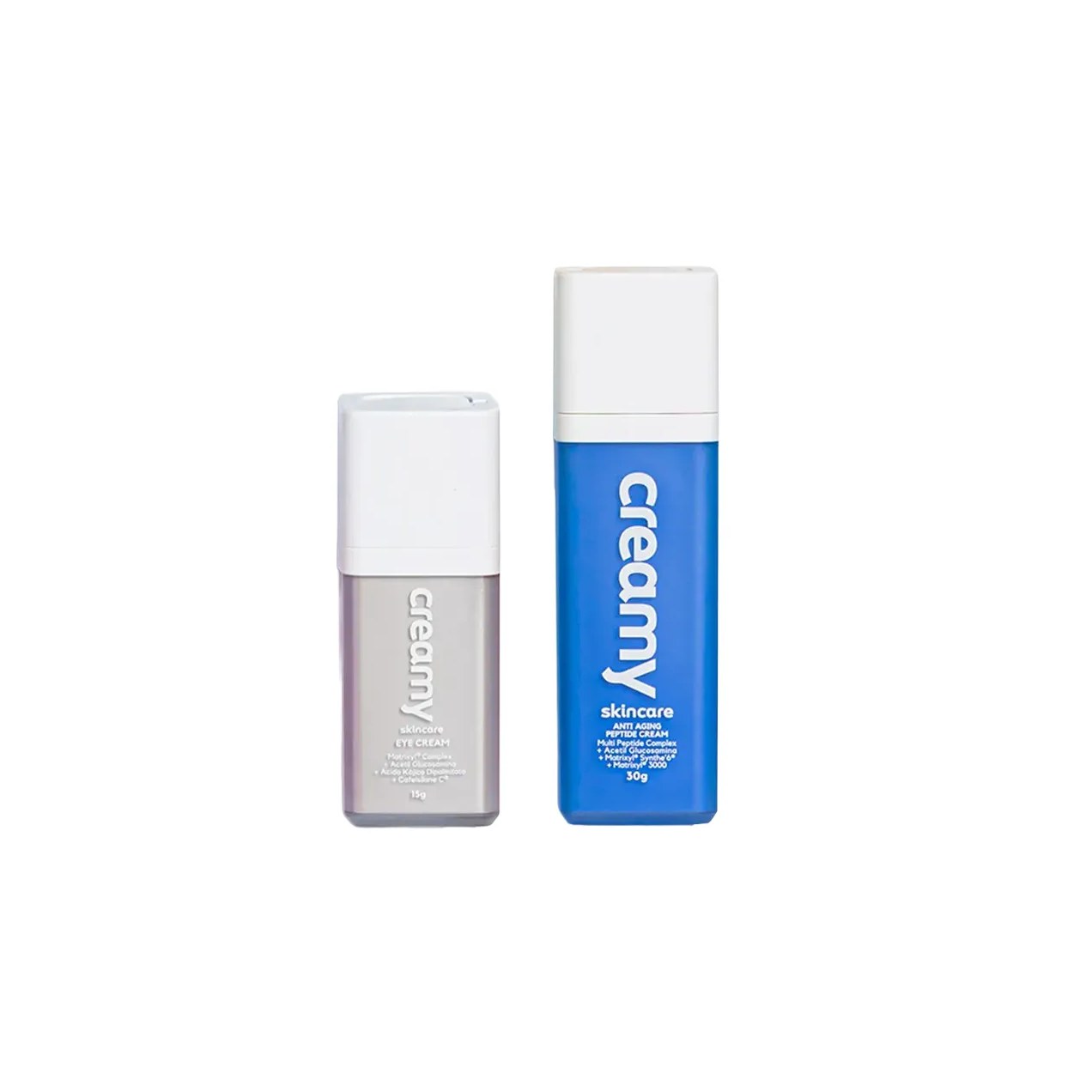 Kit Facial Creamy Skincare Creme para Área dos Olhos 15g + Creme Firmador Antissinais 30g