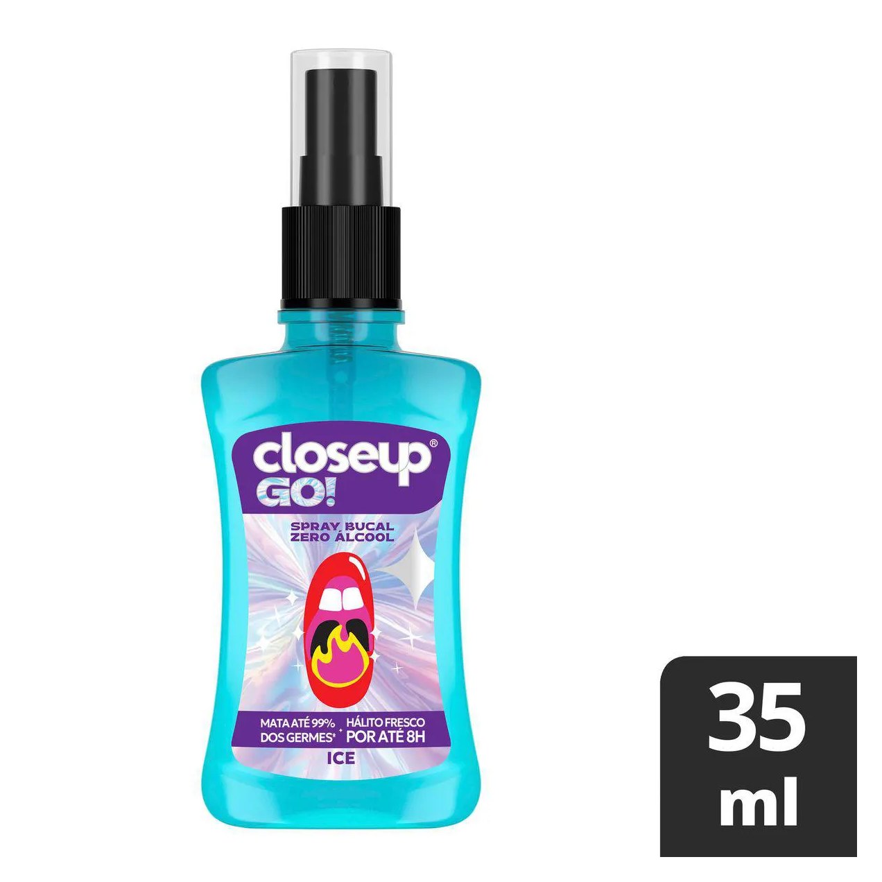 Spray Bucal Closeup Go! Ice Zero Álcool 35ml