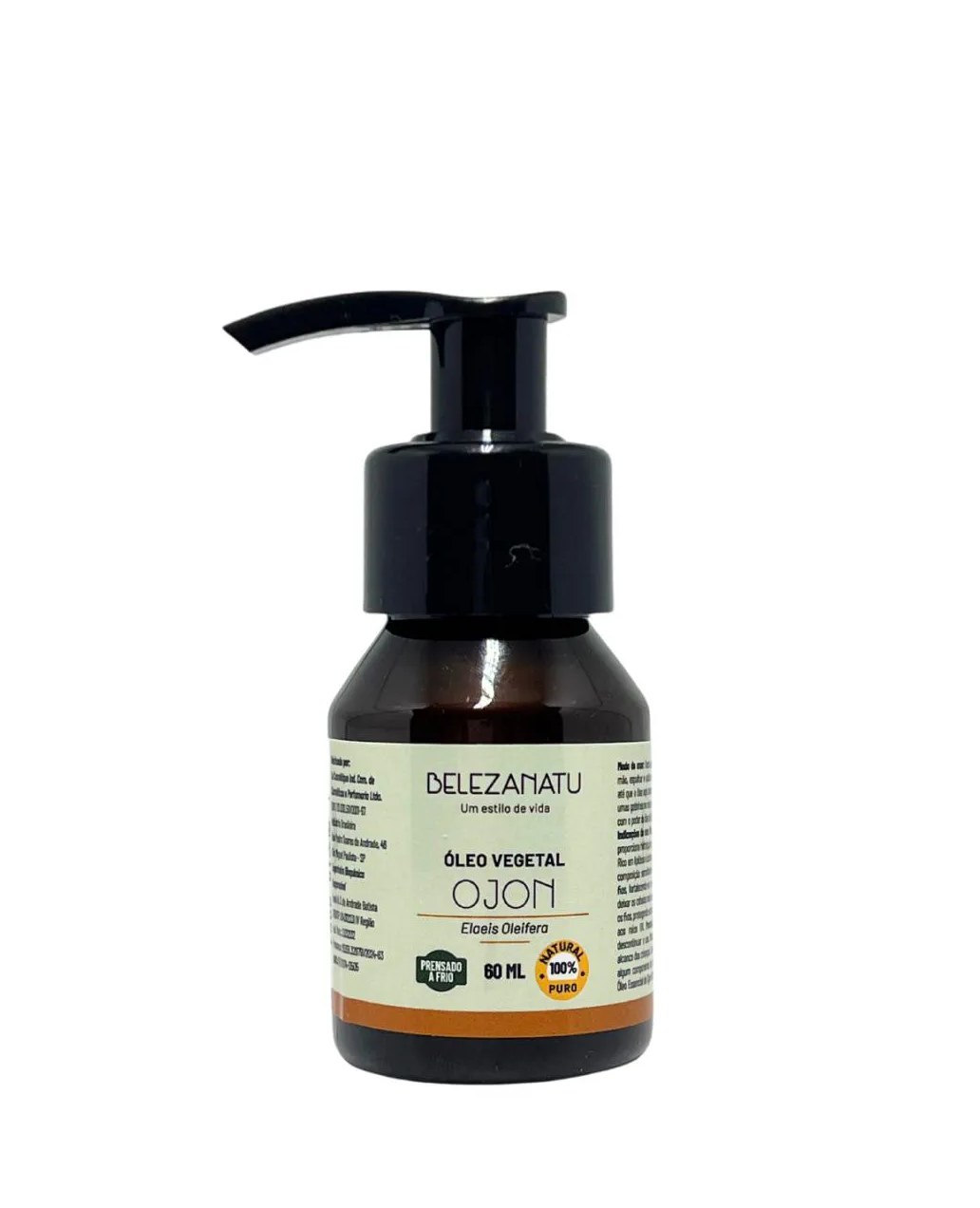 Óleo Vegetal Ojon 60 Ml Belezanatu