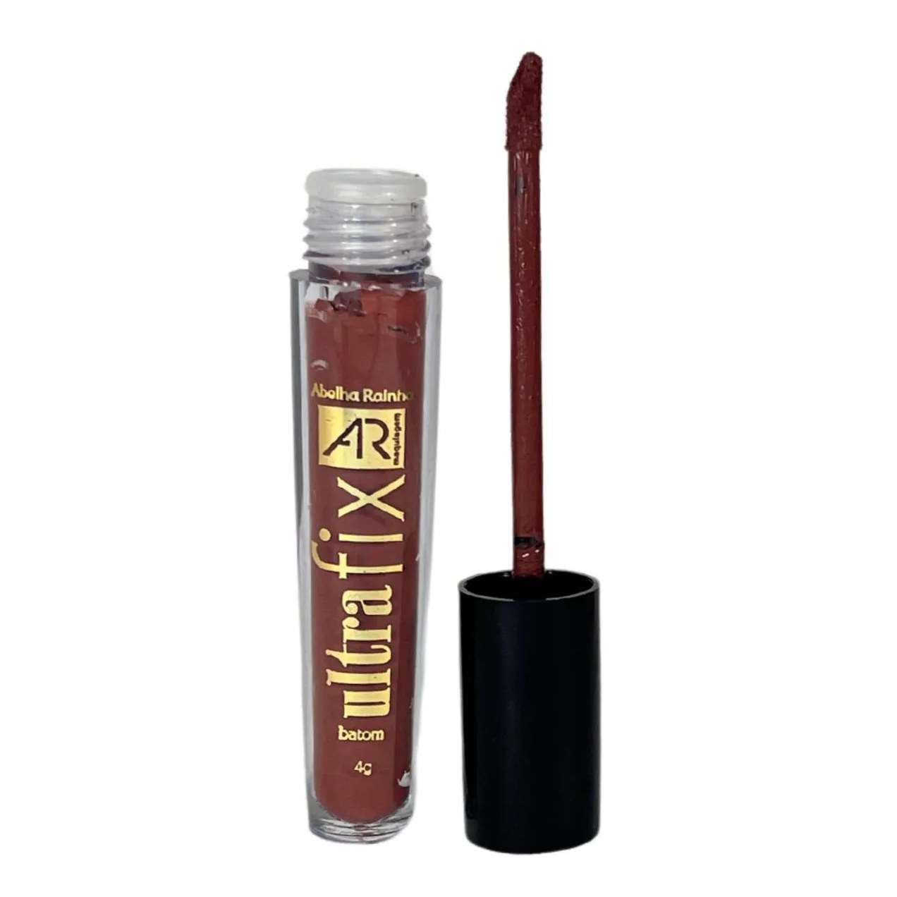 Batom à Prova de Beijo Nude Impacto Ultrafix Ar Maquiagem Abelha Rainha 4G