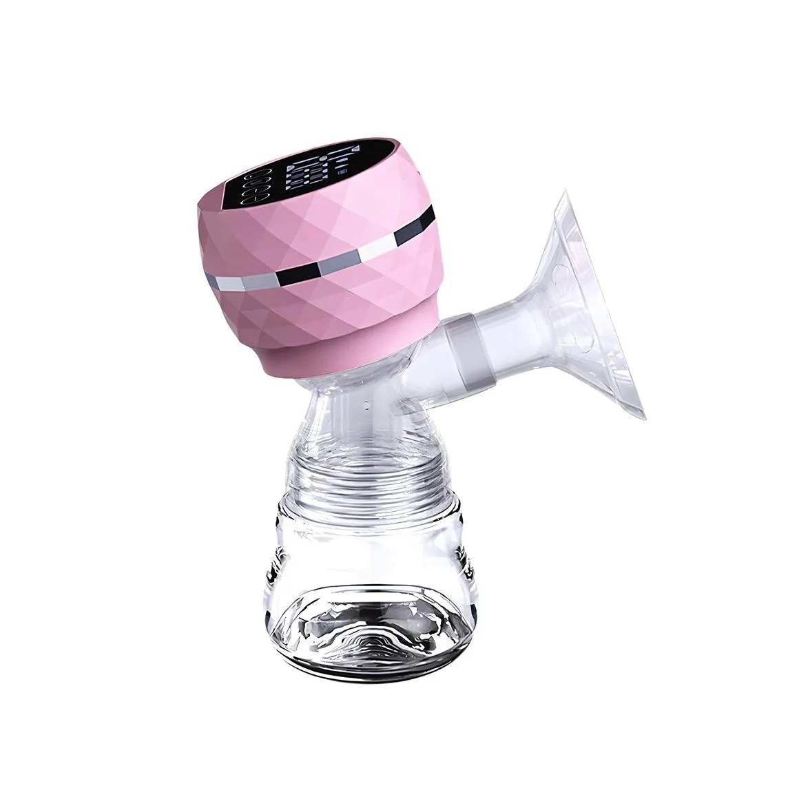 Bomba Portátil de Leite Automática 180Ml Mamadeira - Rosa