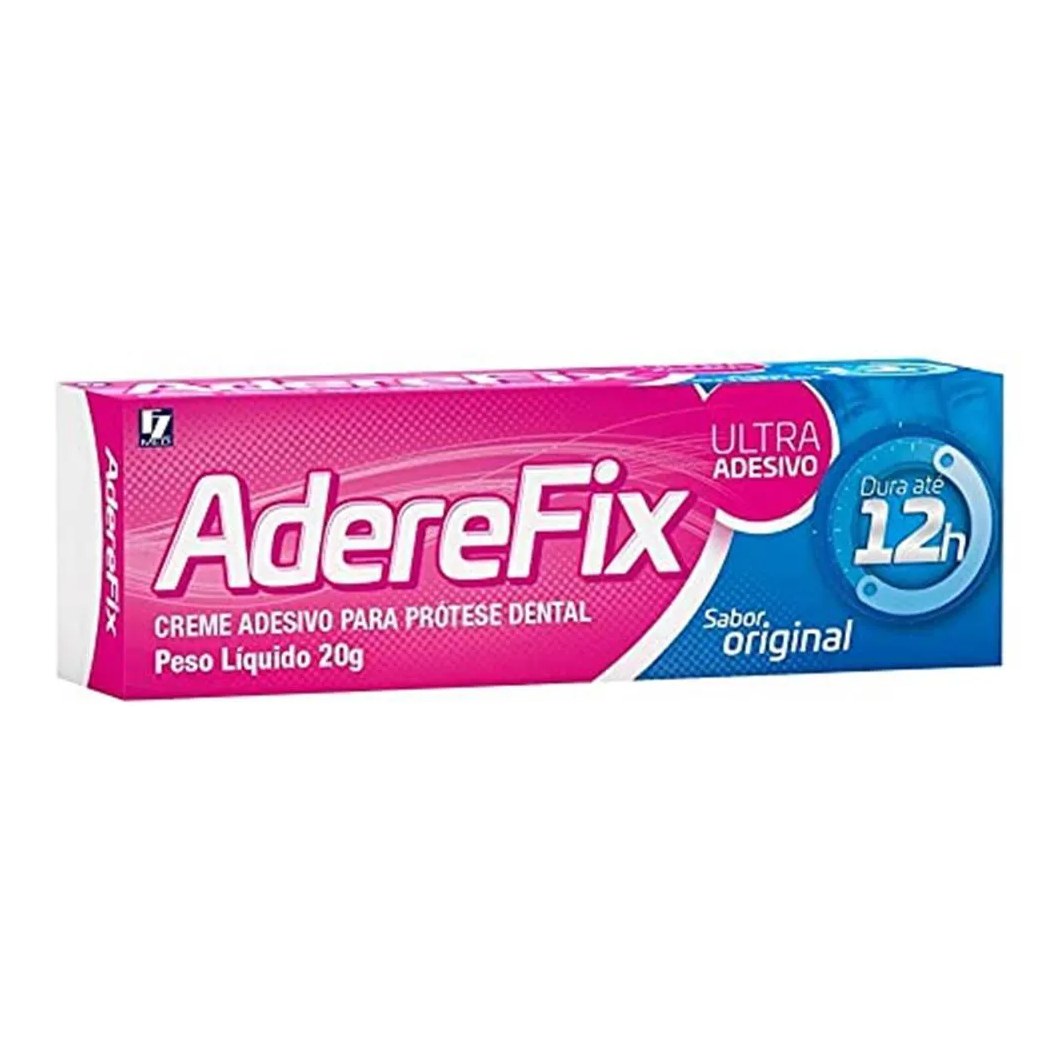Aderefix Creme Fixador de Protese Dentaria Origem 20G
