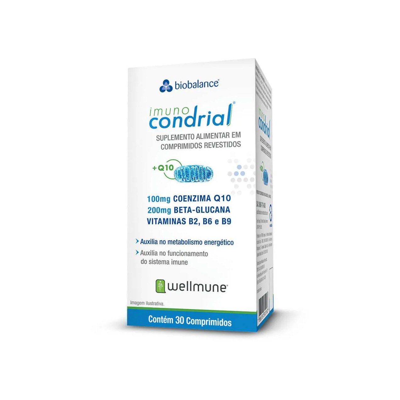 Imunocondrial Coenzima Q10 30Comprimidos Biobalance