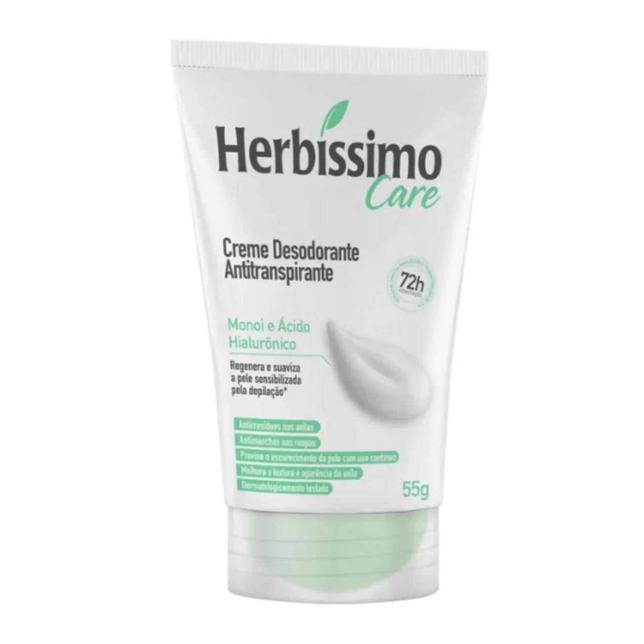 Desodorante Bisnaga Herbissímo 55G Monoiacido Hialuronico