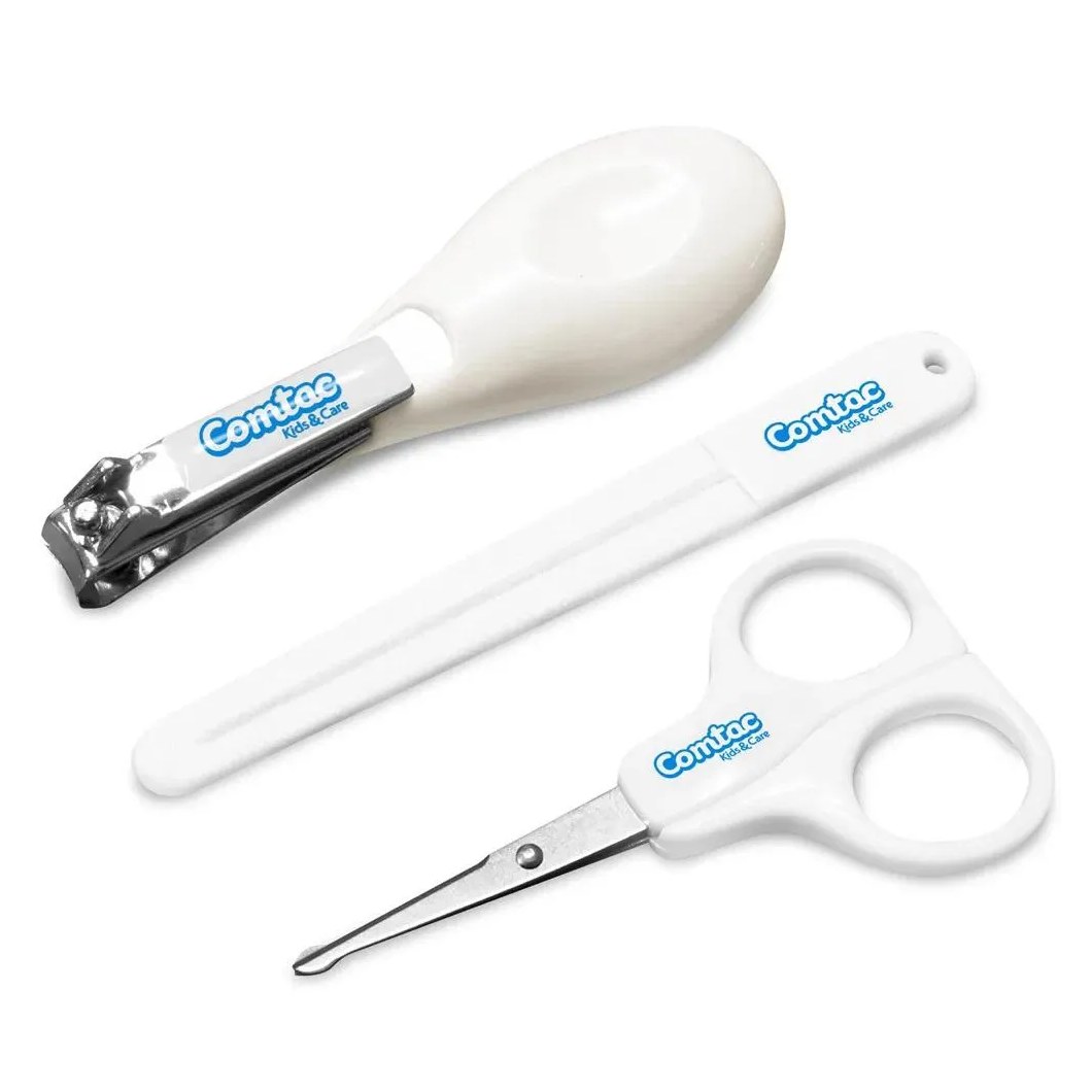 Kit Manicure Parar Bebê 3Peças Comtac Kids